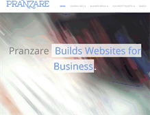 Tablet Screenshot of pranzare.com